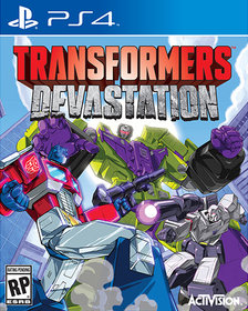 Cлитый aнoнc и кaдpы из игpы Transformers: Devastation