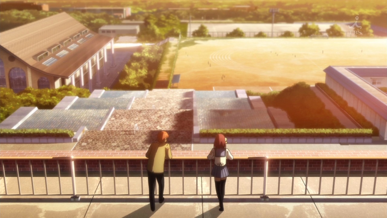 Крыша японской школы
