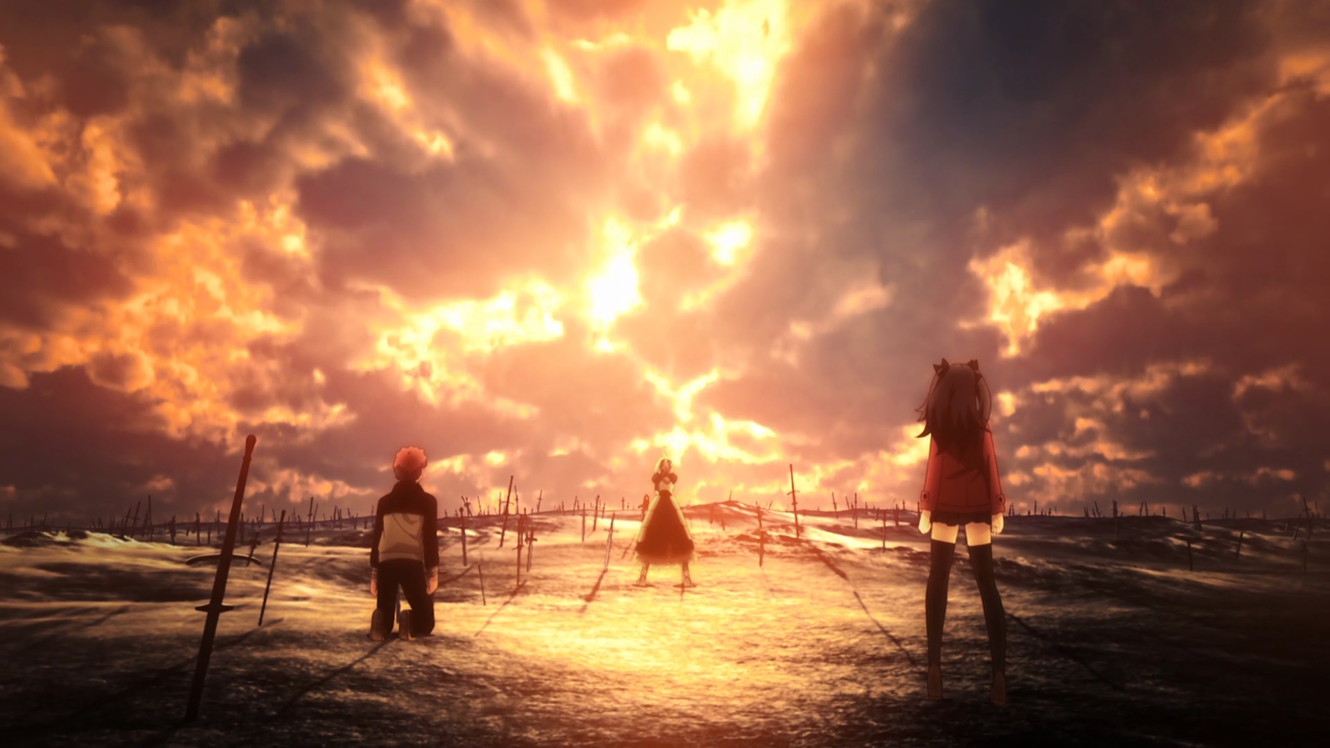 Fate Unlimited Blade works фон