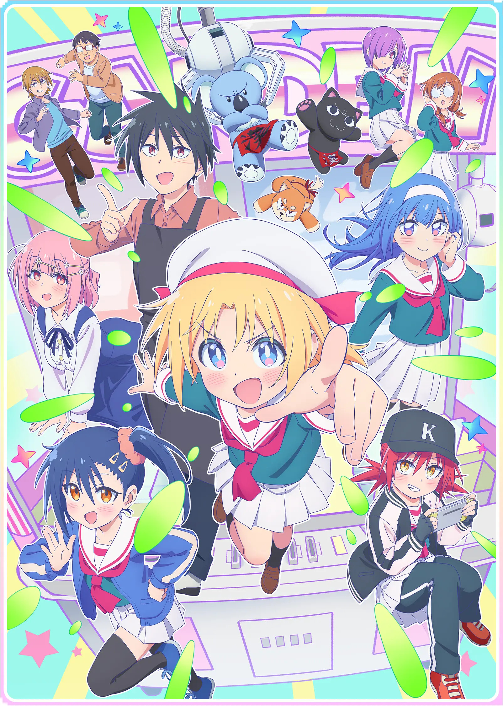 Межкультурный обмен с девушкой у игровых автоматов, кадр № 1