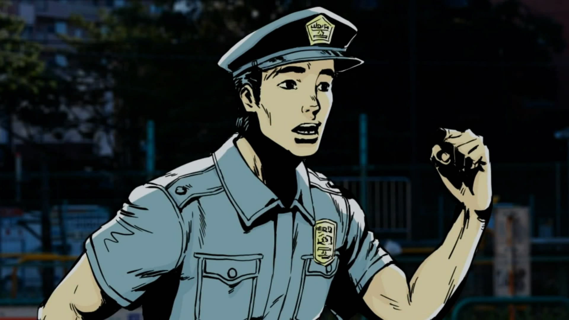 Адский полицейский аниме