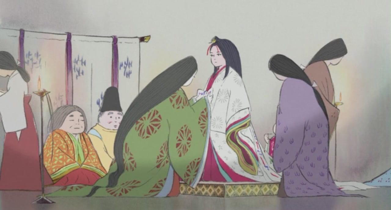 Сказание о принцессе Кагуя, кадр № 27