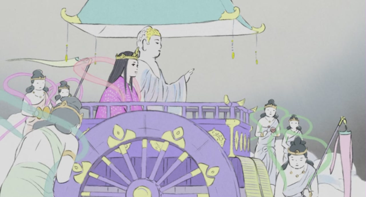 Сказание о принцессе Кагуя, кадр № 82