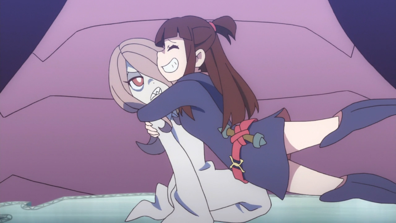 Hug, sucy and akko anime #1812707 on animesher.com