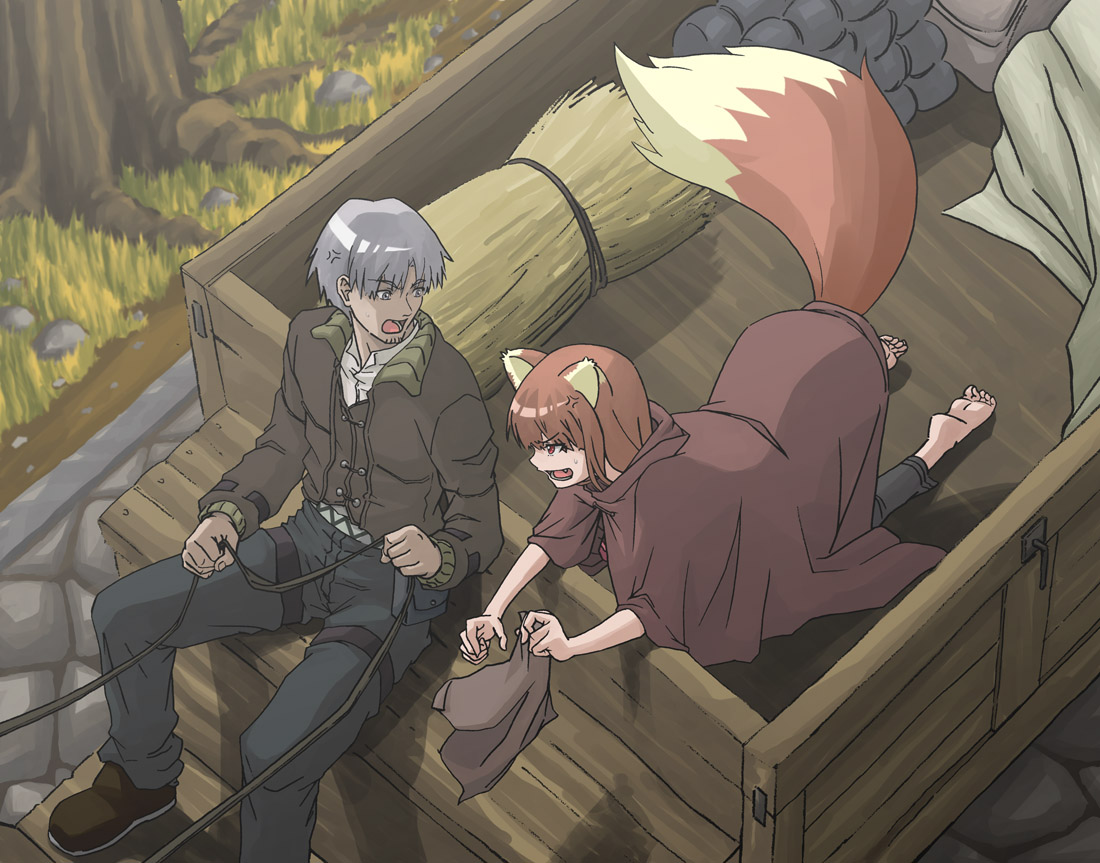 Аниме «Волчица и пряности» / Ōkami to Kōshinryō / Spice and Wolf —  трейлеры, дата выхода | КГ-Портал