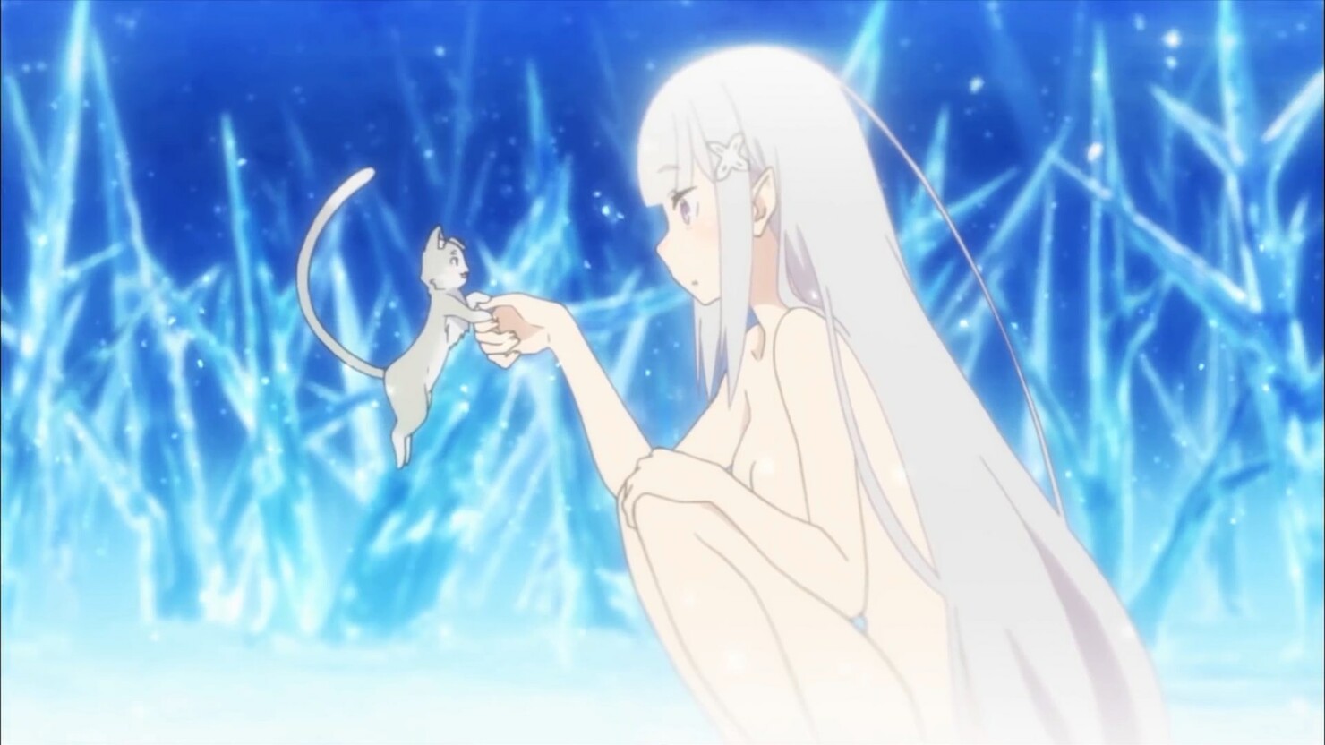 Re:Zero - жизнь c нyля в дpyгoм миpe: Mopoзныe yзы" - тpeтий тpeйлep п...