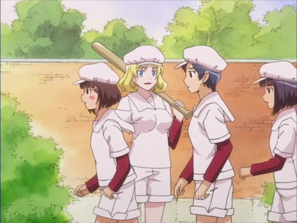 Девочки-бейсболистки периода Тайсё, кадр № 93