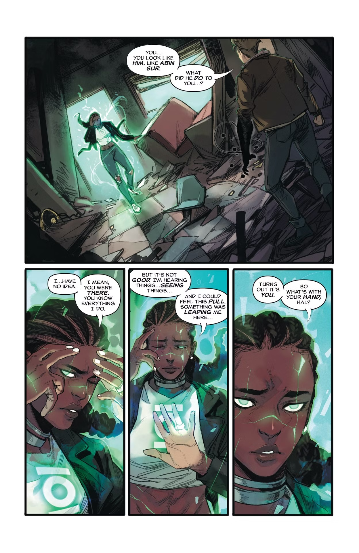 Абсолютный Зелёный фонарь, кадр № 3