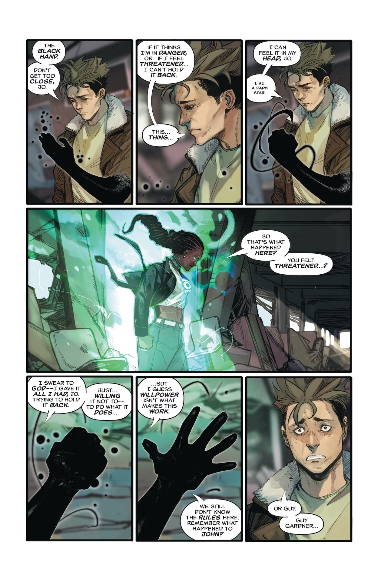 Абсолютный Зелёный фонарь, кадр № 4