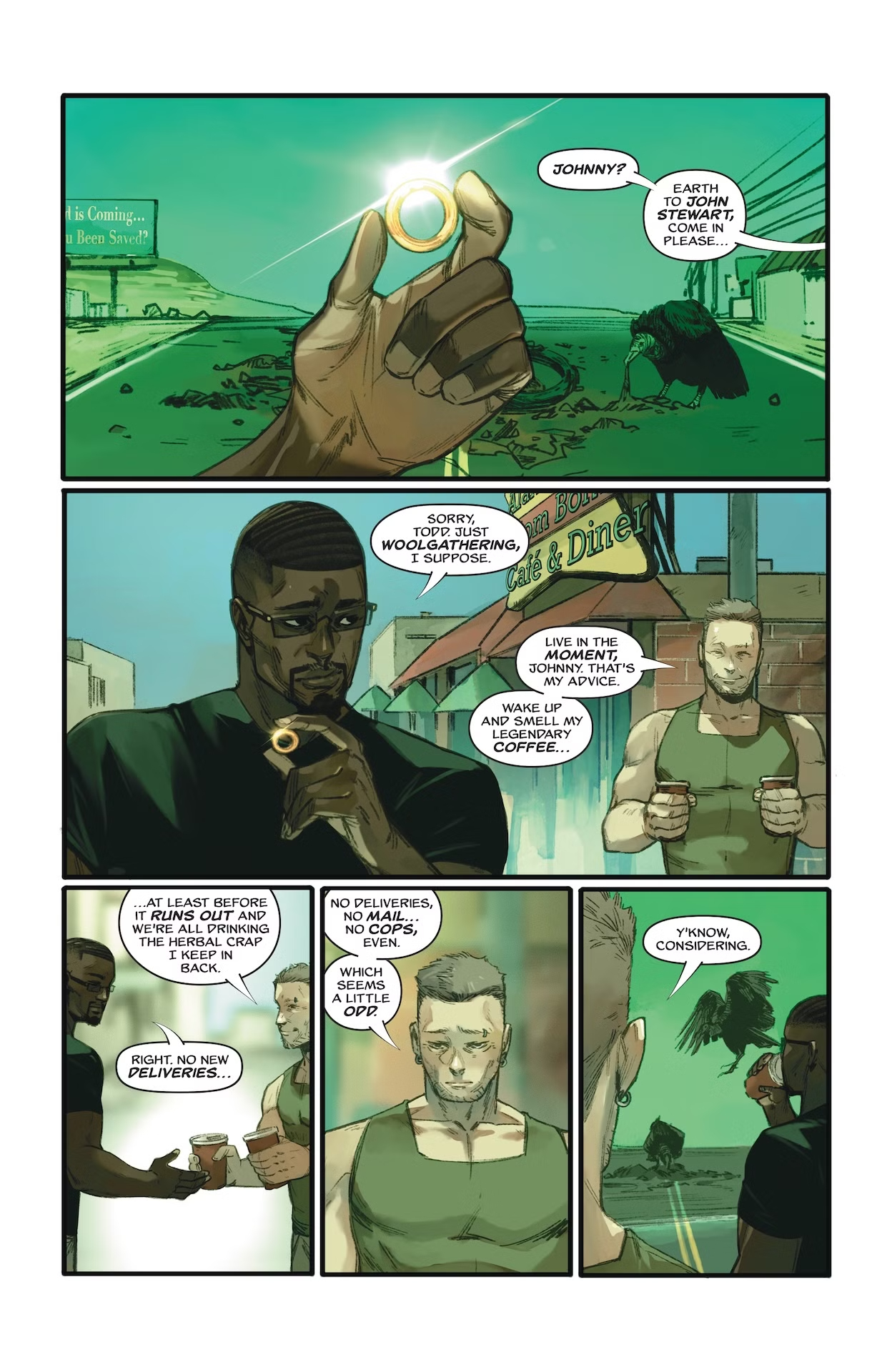 Абсолютный Зелёный фонарь, кадр № 7