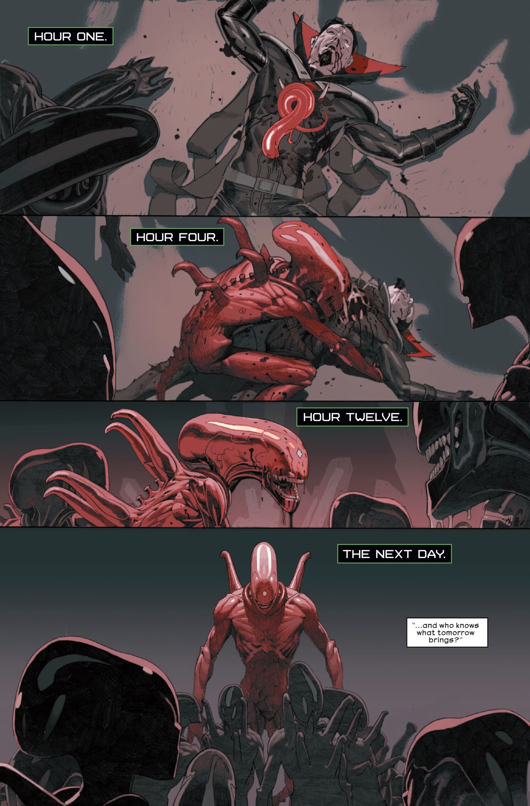 Чужие против Мстителей, кадр № 8