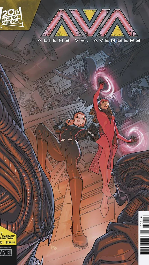 Чужие против Мстителей, постер № 10