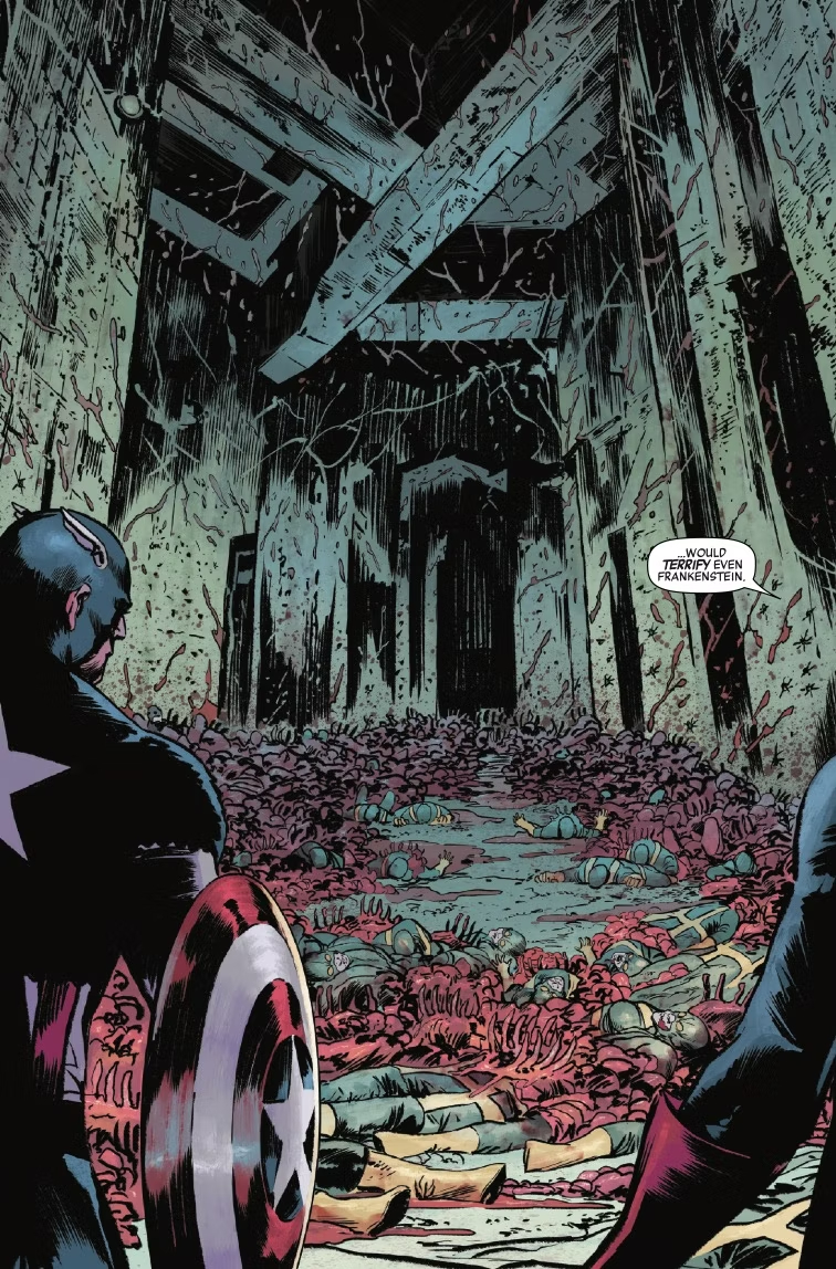 Чужой против Капитана Америки, кадр № 10