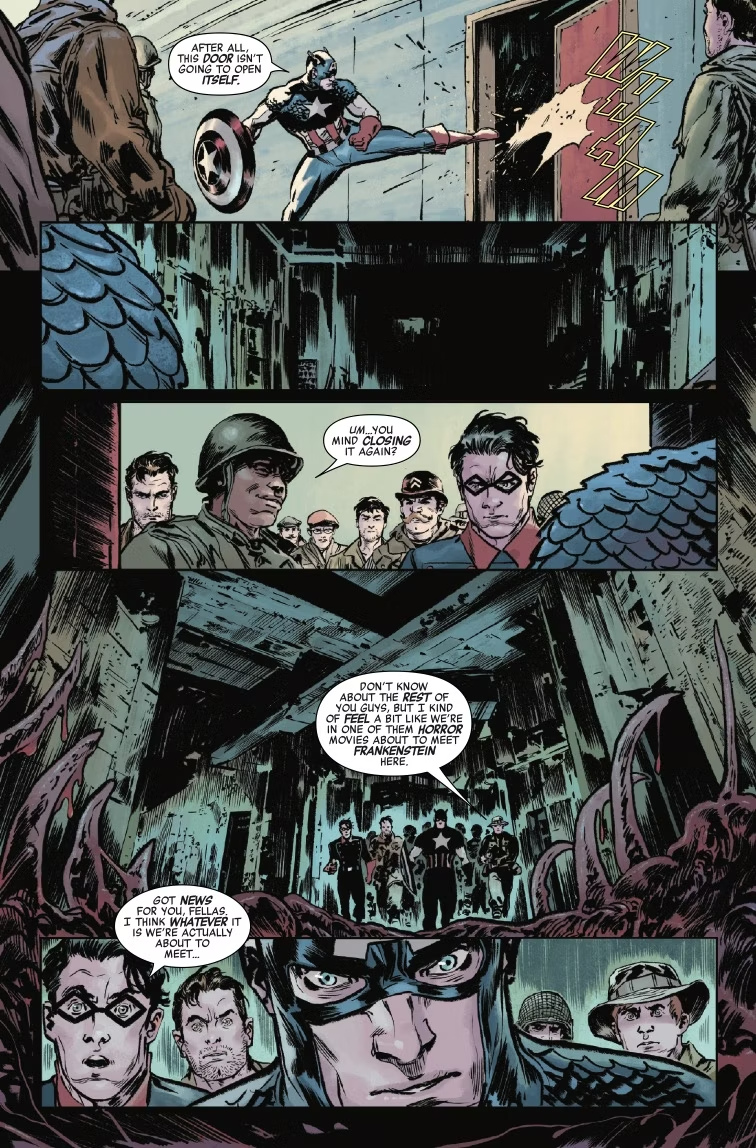 Чужой против Капитана Америки, кадр № 11