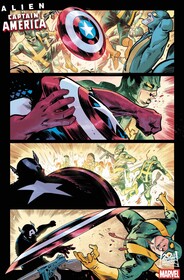 Чужой против Капитана Америки