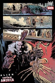 Чужой против Капитана Америки