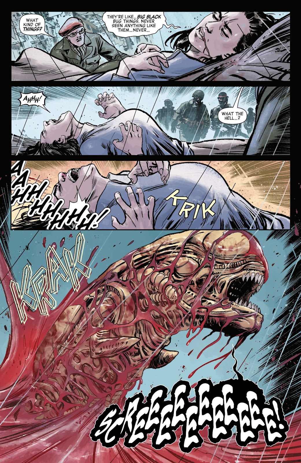 Чужой против Капитана Америки, кадр № 8