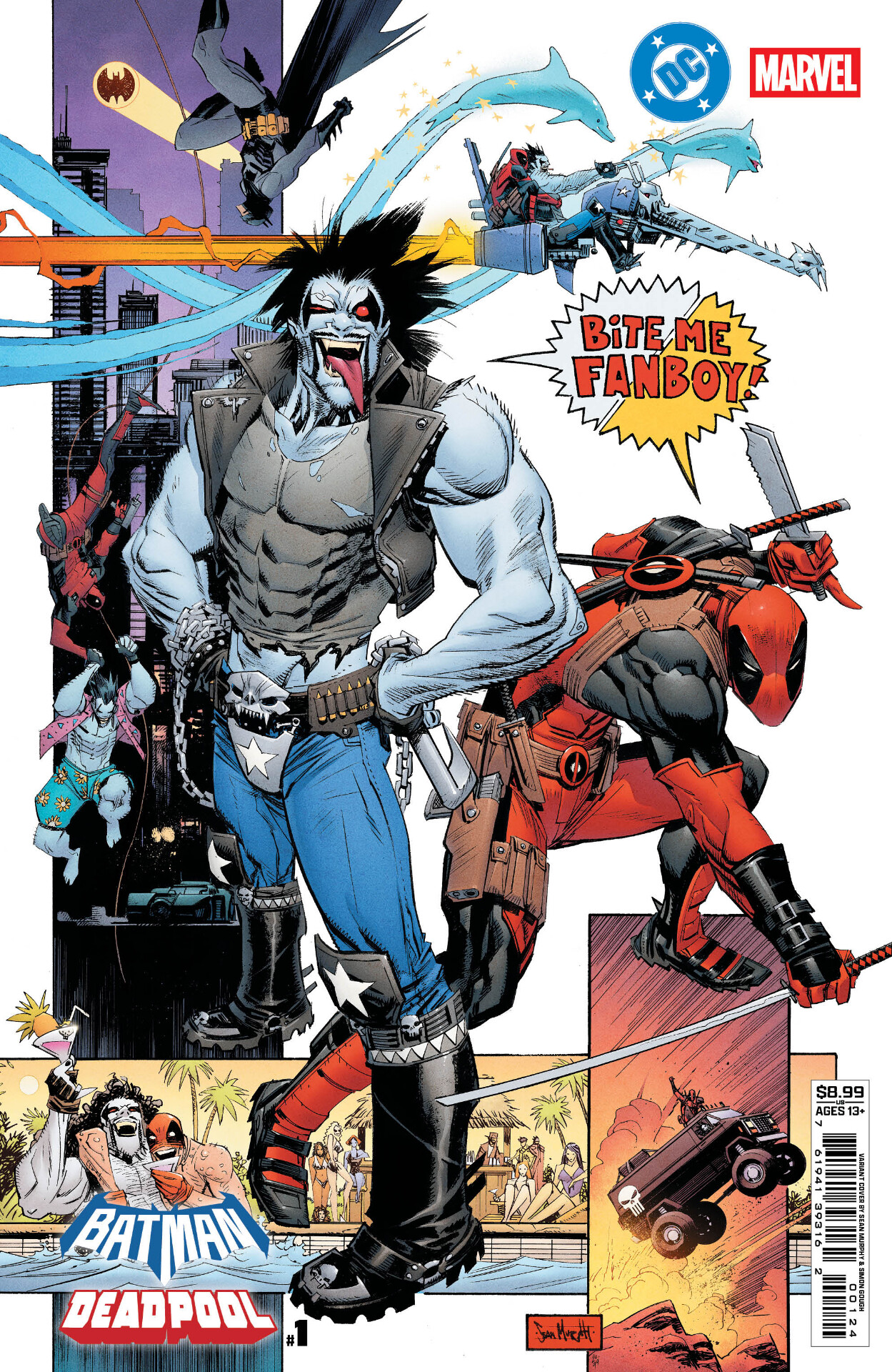 Бэтмен/Дэдпул, постер № 14