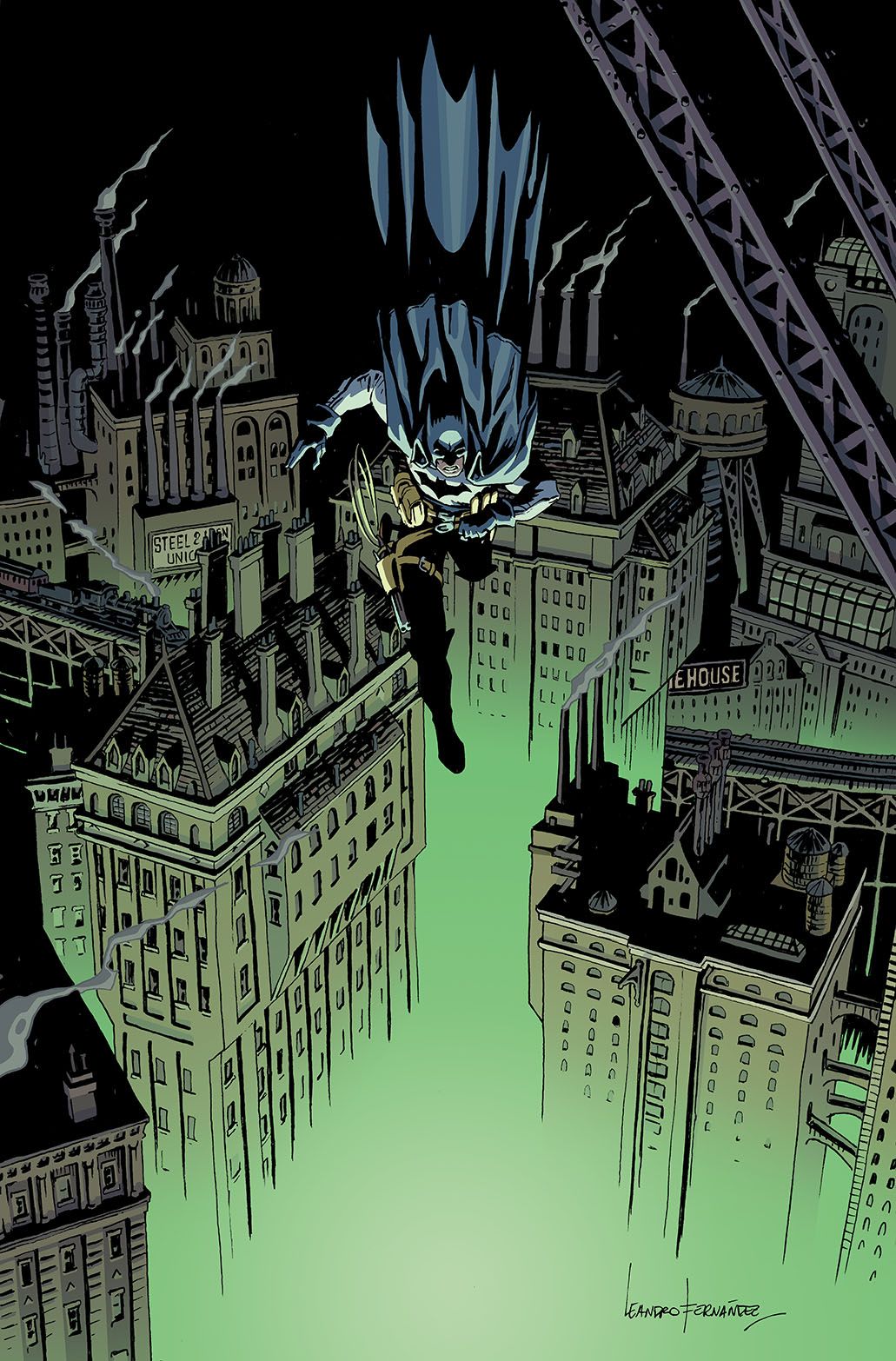 Бэтмен: Готэм при свете газовых фонарей. Эпоха Криптона, постер № 4