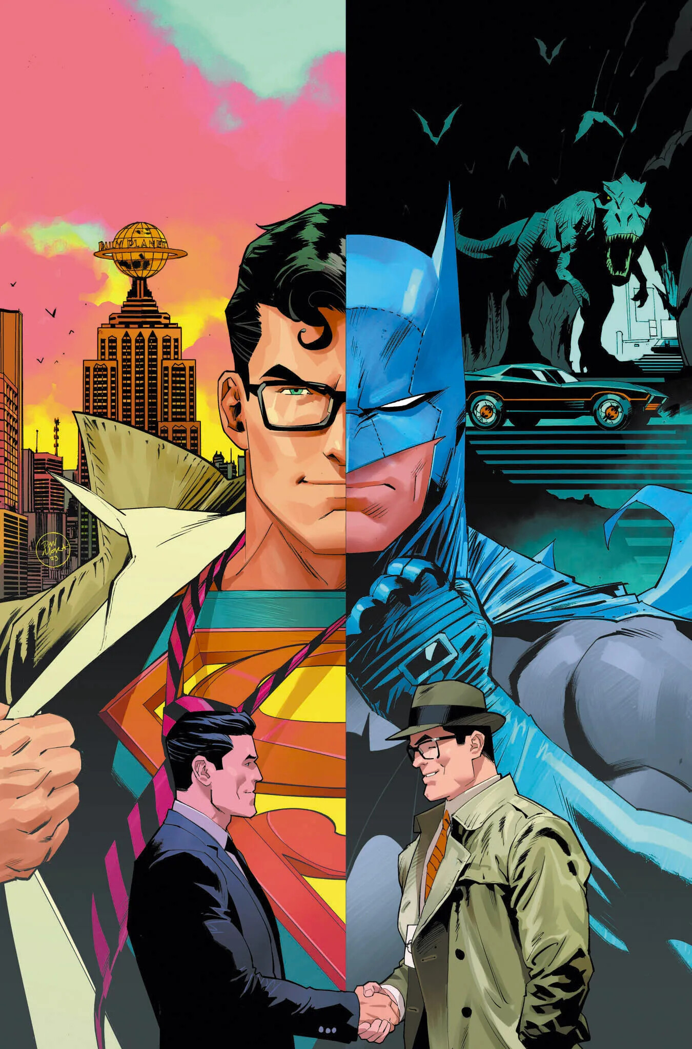 Бэтмен/Супермен: Лучшие в мире, постер № 1
