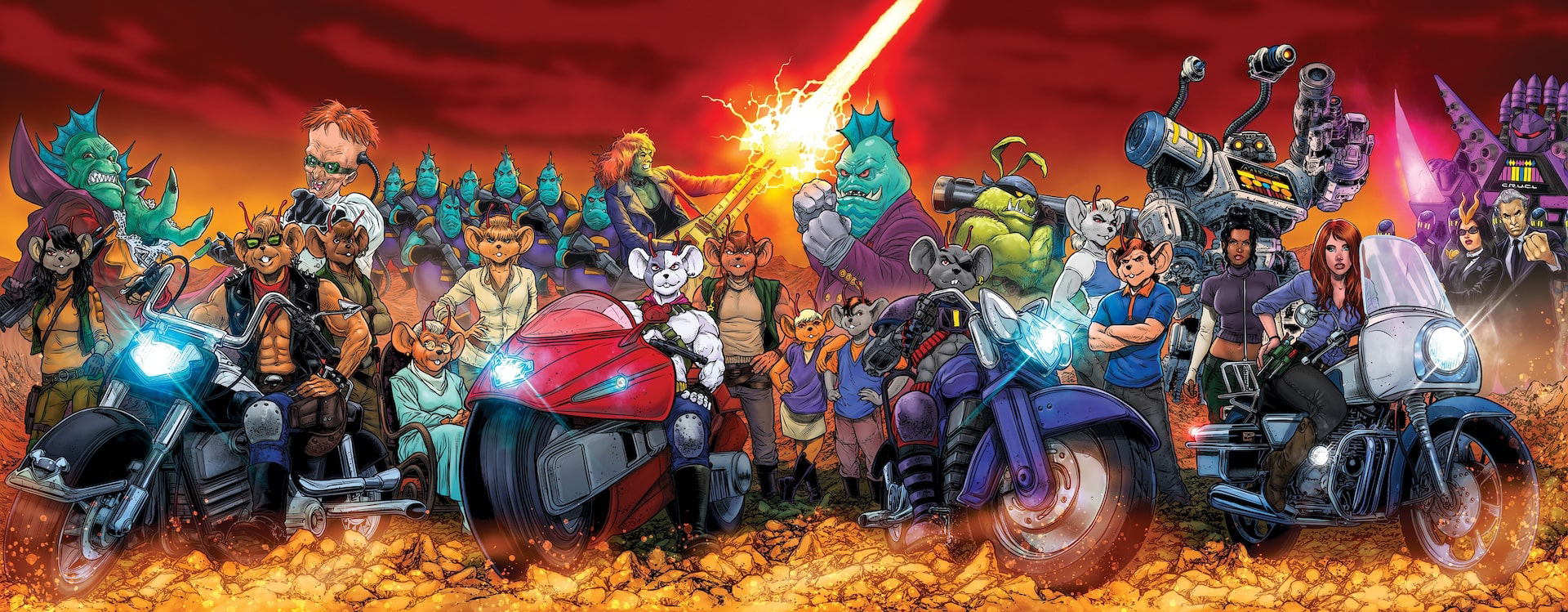 Мыши-байкеры с Марса (2025), постер № 1