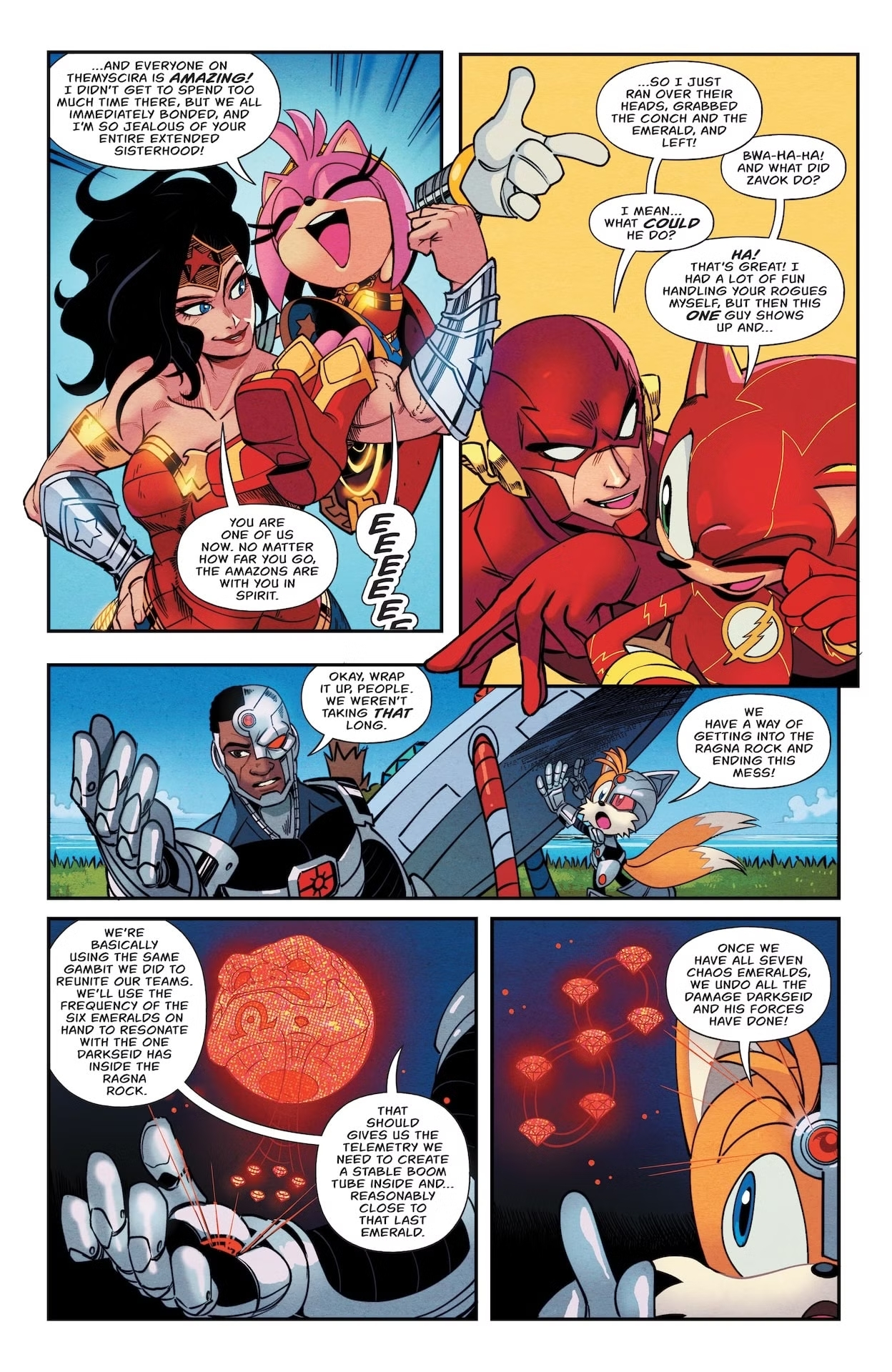 DC и ёжик Соник, кадр № 10