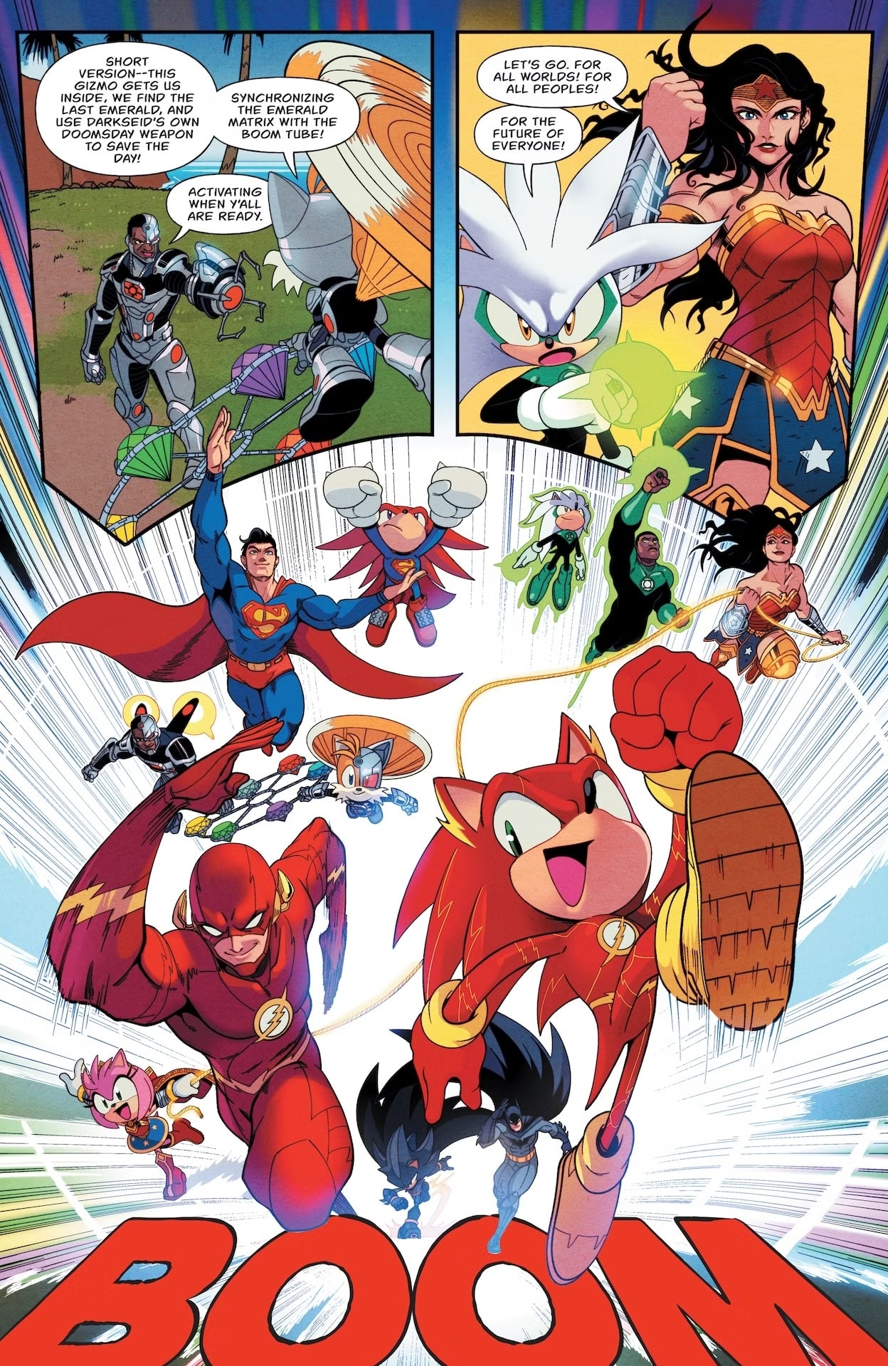 DC и ёжик Соник, кадр № 11