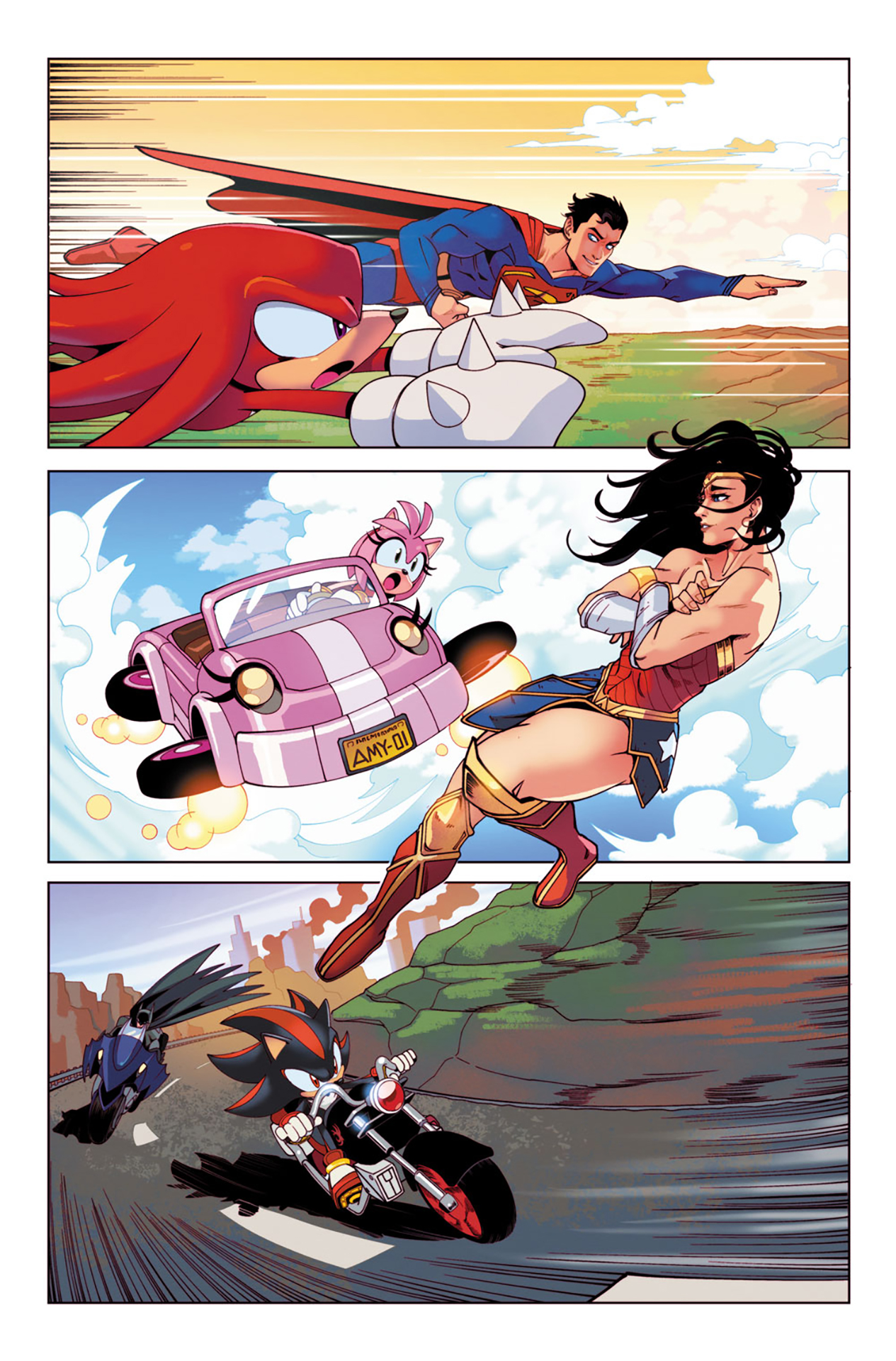 DC и ёжик Соник, кадр № 2