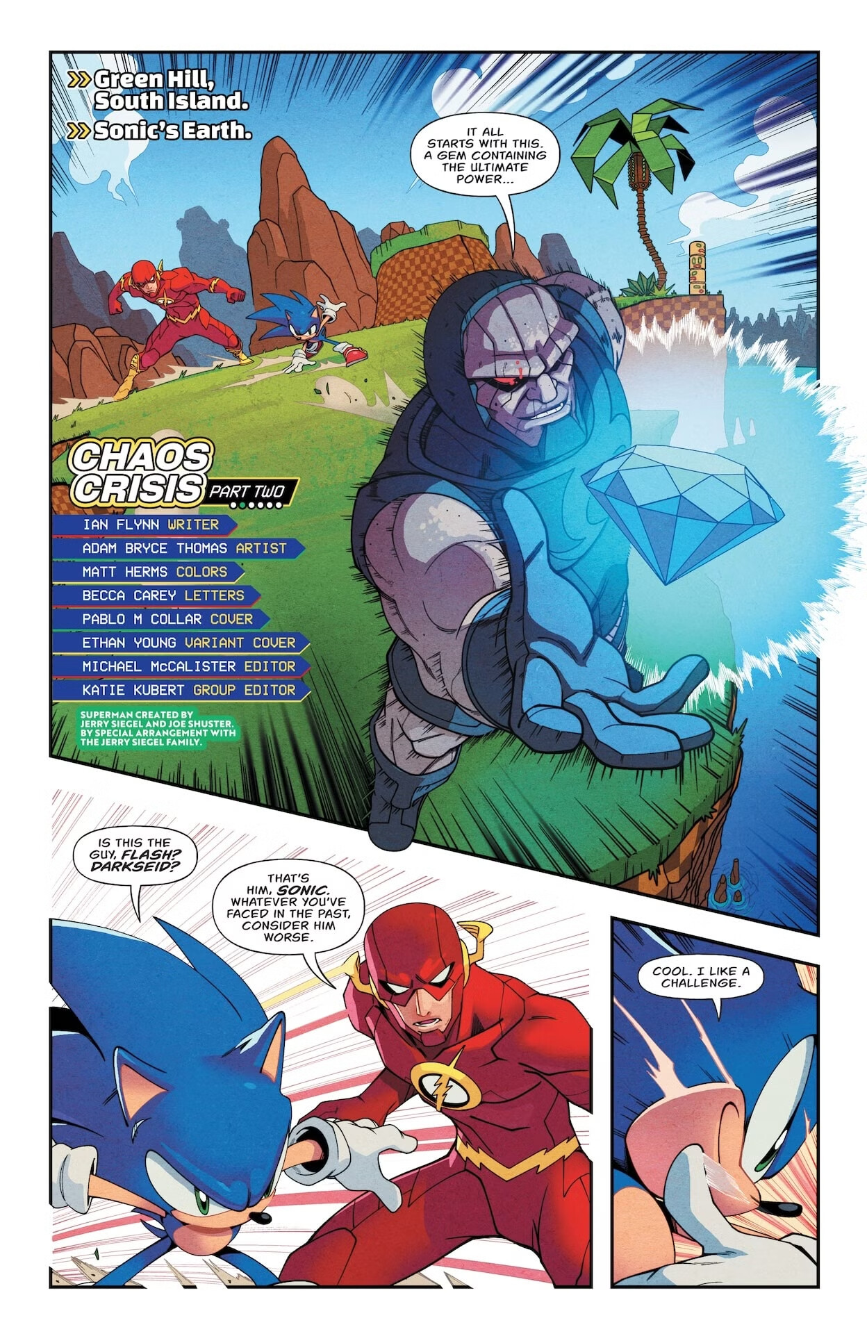 DC и ёжик Соник, кадр № 4