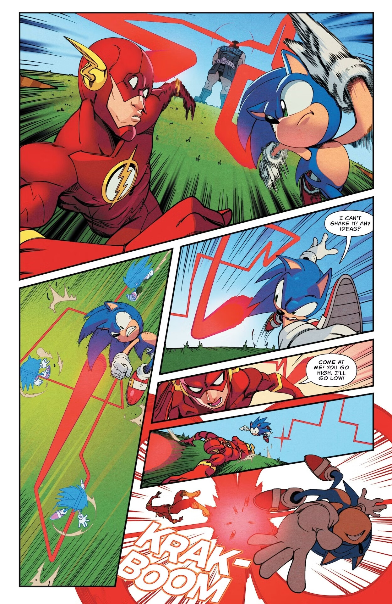 DC и ёжик Соник, кадр № 6