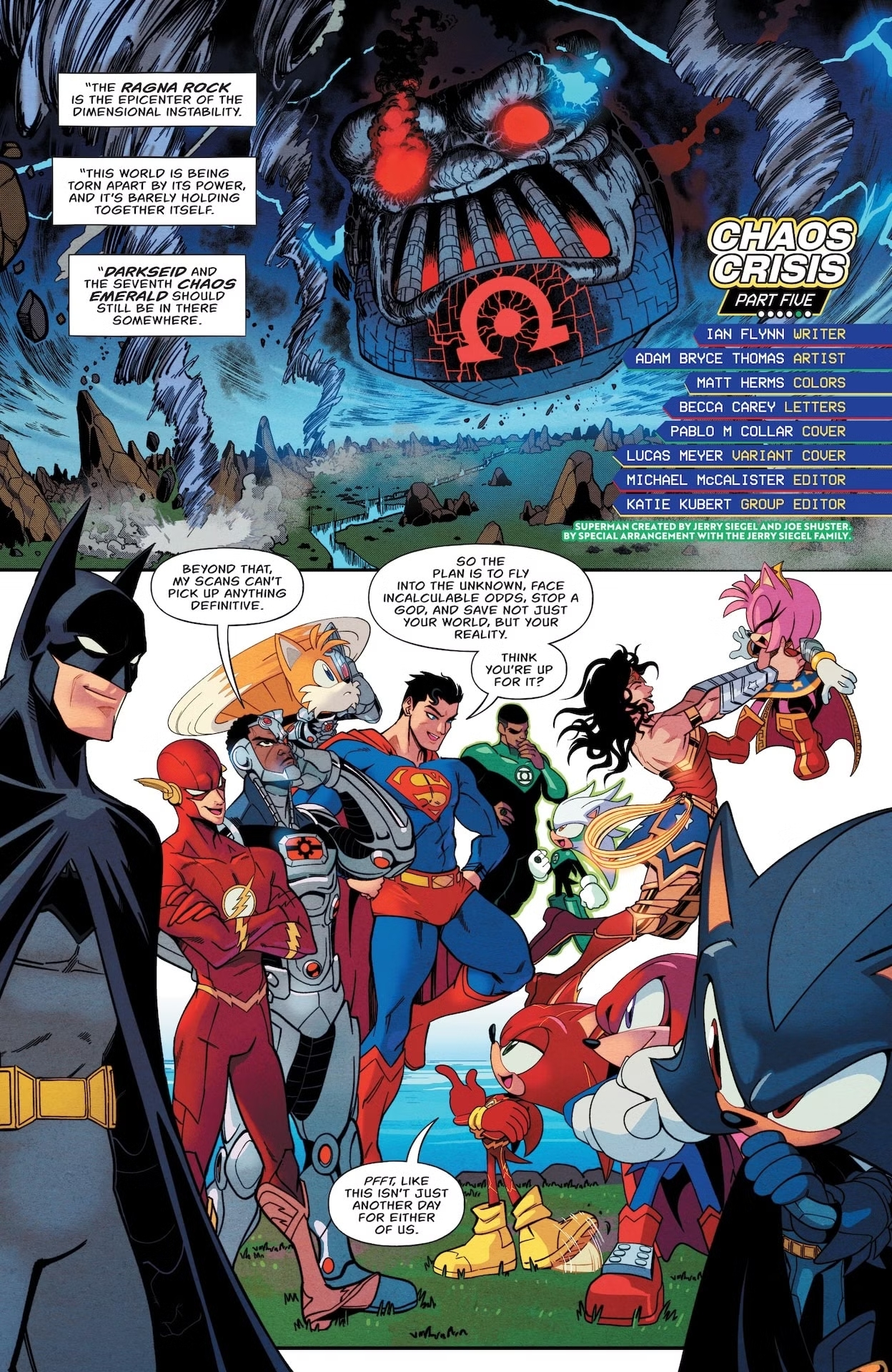 DC и ёжик Соник, кадр № 8