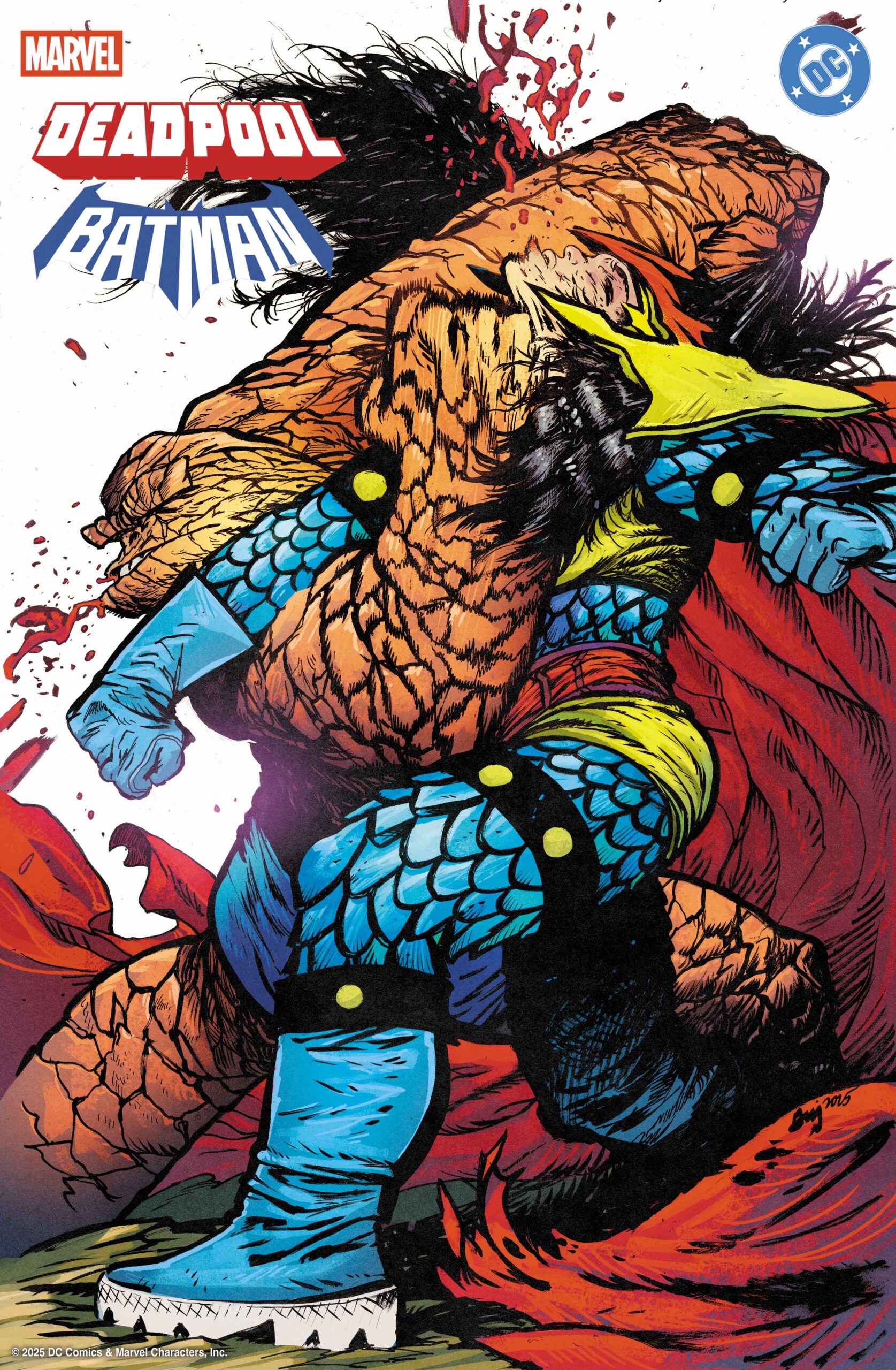 Дэдпул/Бэтмен, постер № 12