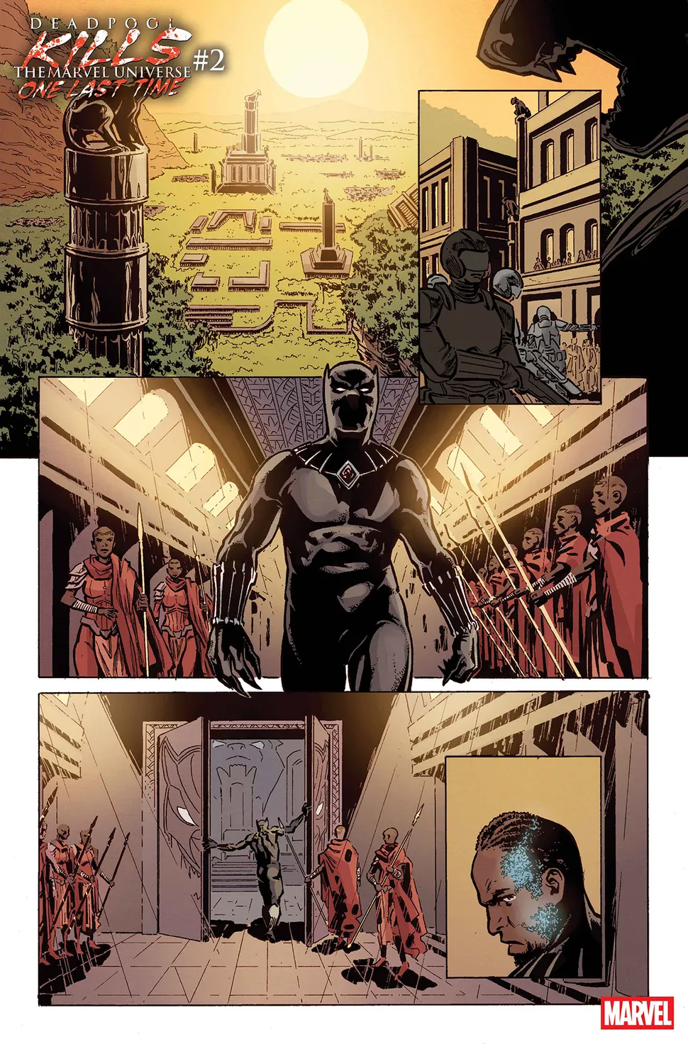 Дэдпул уничтожает вселенную Marvel в последний раз, кадр № 8
