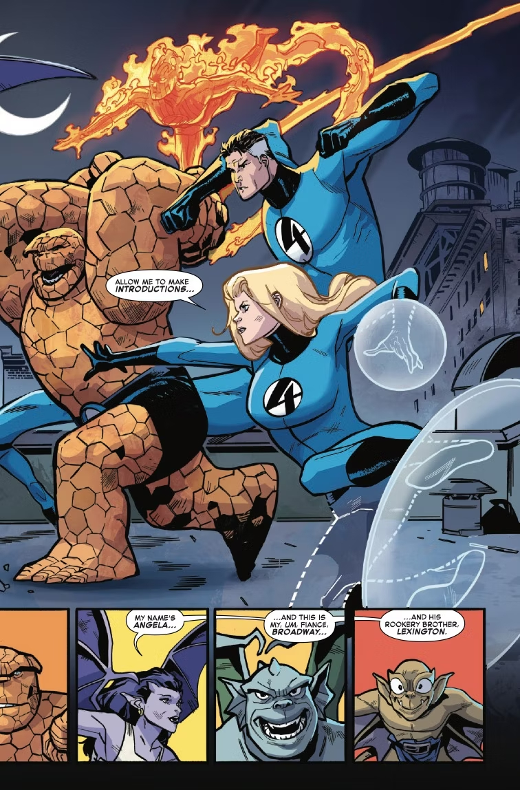 Фантастическая четвёрка/Гаргульи, кадр № 4