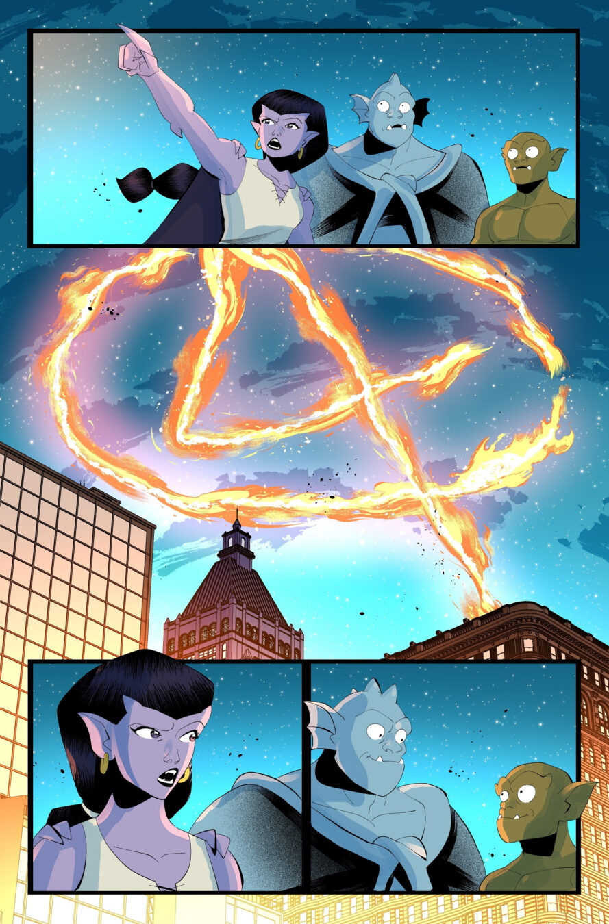 Гаргульи/Фантастическая четвёрка, кадр № 2