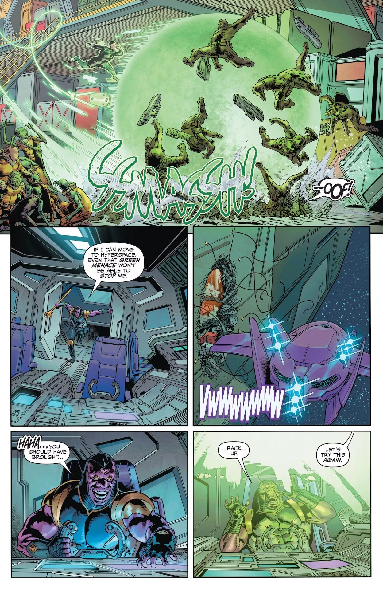 Корпус Зелёных фонарей, том 4, кадр № 3