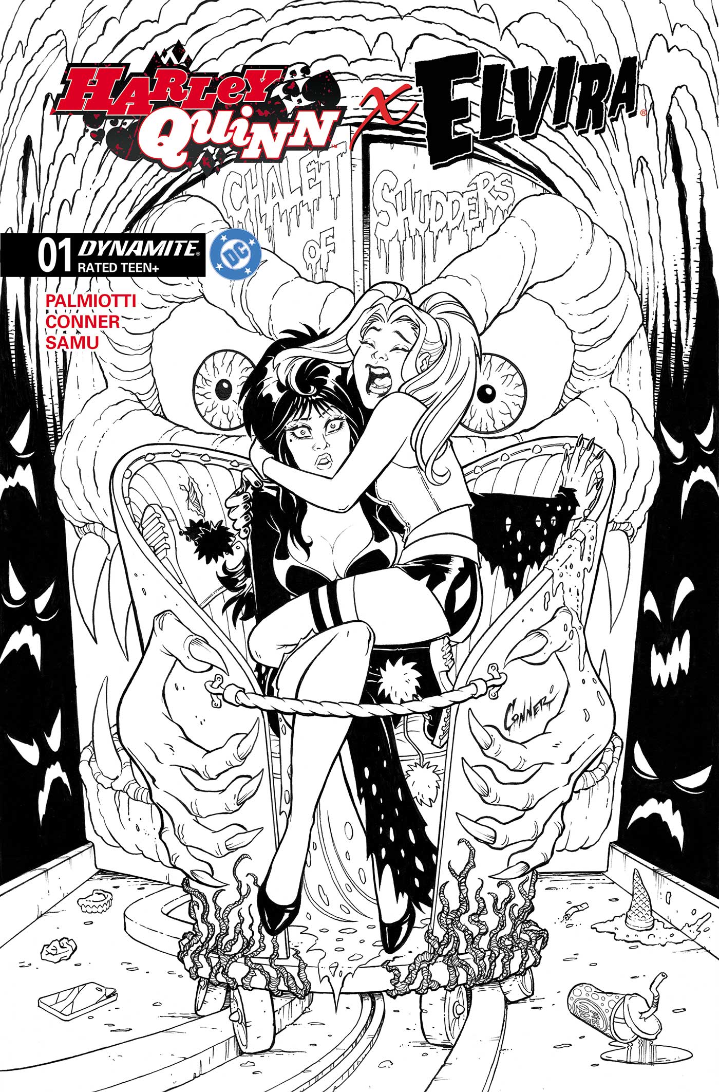 Харли Квинн и Эльвира, постер № 14