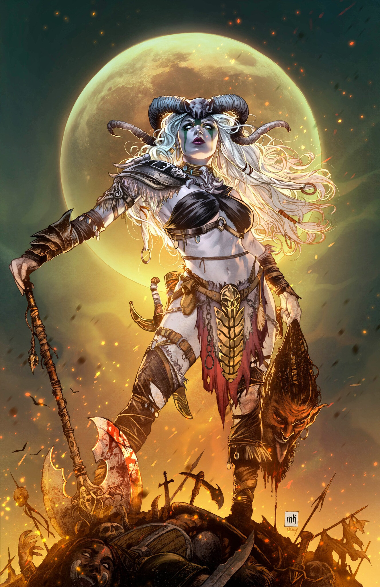 Леди Смерть: Дикое царствие, постер № 1