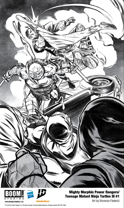 Могучие Рейнджеры Морферы Силы и Подростки Мутанты Ниндзя Черепашки III, кадр № 2