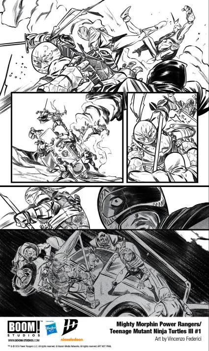 Могучие Рейнджеры Морферы Силы и Подростки Мутанты Ниндзя Черепашки III, кадр № 3