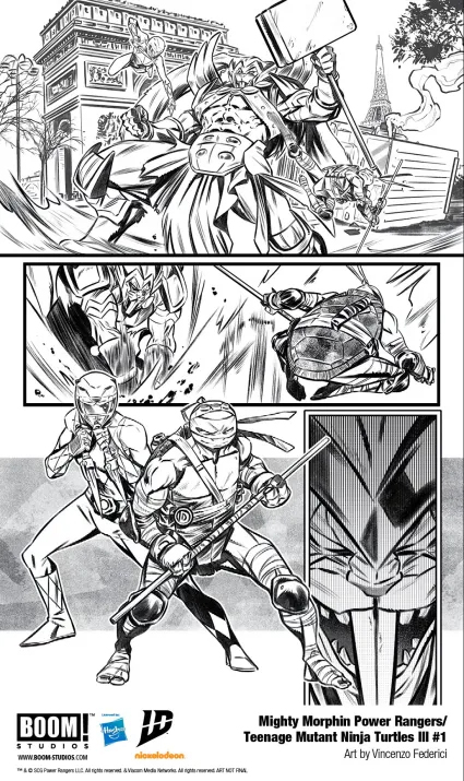 Могучие Рейнджеры Морферы Силы и Подростки Мутанты Ниндзя Черепашки III, кадр № 4