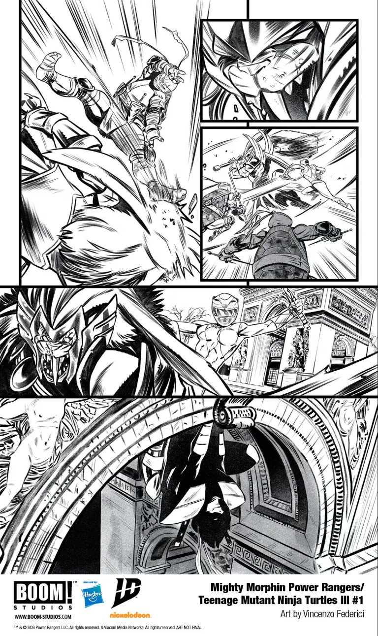 Могучие Рейнджеры Морферы Силы и Подростки Мутанты Ниндзя Черепашки III, кадр № 5