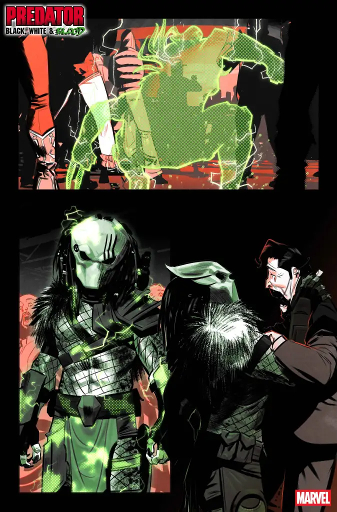 Хищник: Чёрный, белый и кровавый, кадр № 2