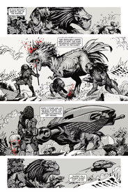 Хищник: Чёрный, белый и кровавый