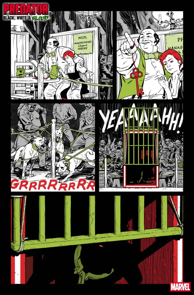 Хищник: Чёрный, белый и кровавый, кадр № 3