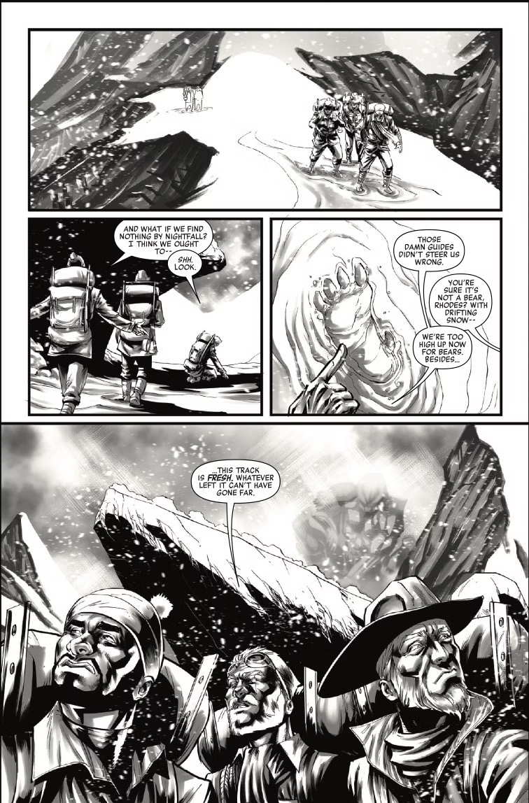 Хищник: Чёрный, белый и кровавый, кадр № 9