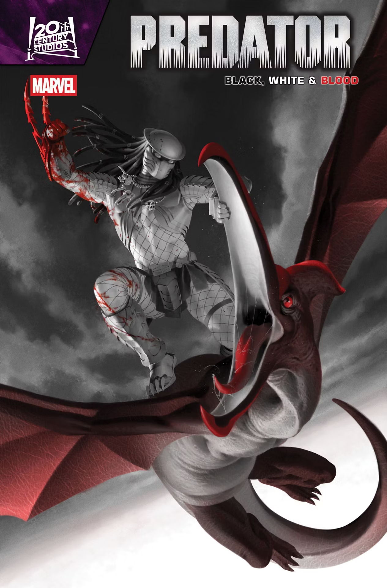 Хищник: Чёрный, белый и кровавый, постер № 11