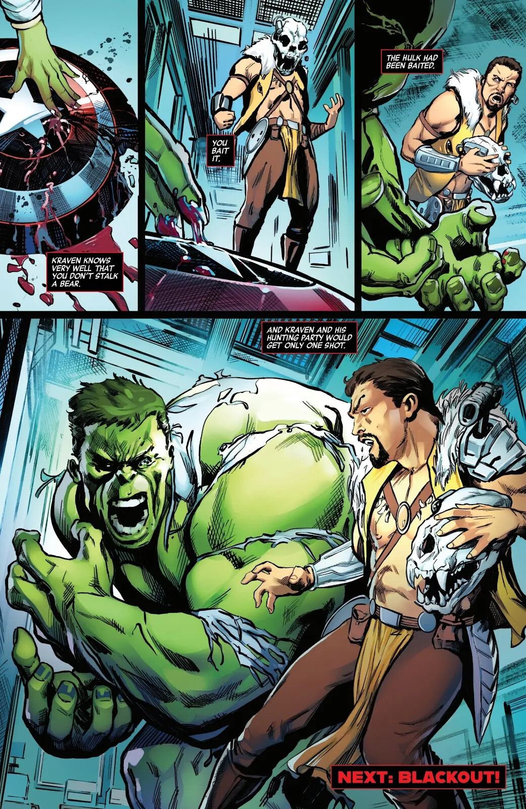 Хищник убивает вселенную Marvel, кадр № 10