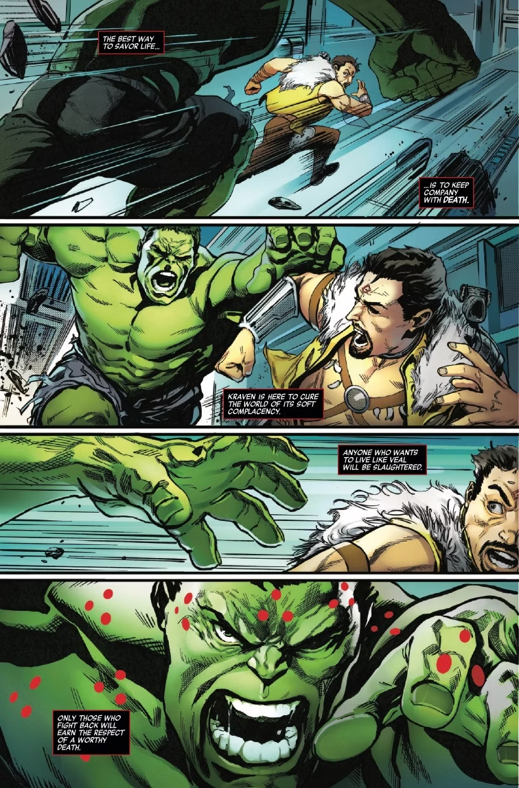 Хищник убивает вселенную Marvel, кадр № 12