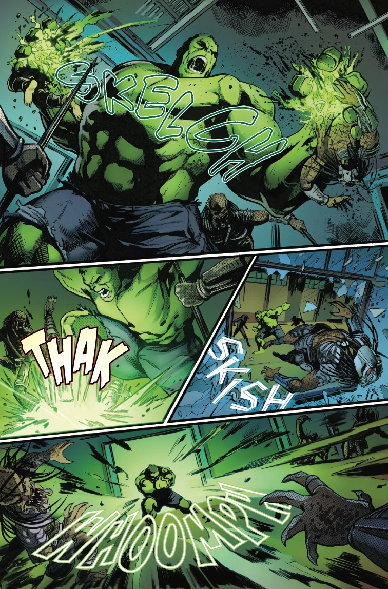 Хищник убивает вселенную Marvel, кадр № 14